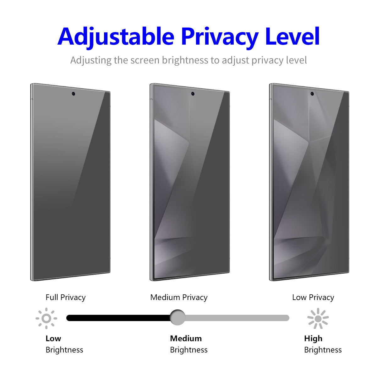 ENKAY HAT PRINCE 5Pcs For Samsung Galaxy S24 Ultra Screen Protector Anti-Spy Full Coverage Film ENKAY HAT PRINCE 5Pcs For Samsung Galaxy S24 Ultra Screen Protector Anti-Spy Full Coverage Film